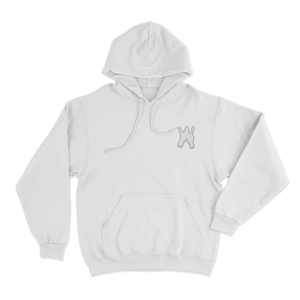 Jackson Wang Logo Unisex Hoodie White Jackson Wang Logo Unisex Hoodie White