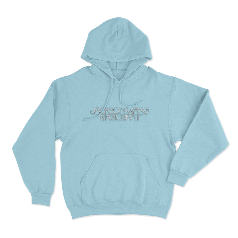 Jackson Wang MAGICMAN Unisex Hoodie Sky Blue Jackson Wang MAGICMAN Unisex Hoodie Sky Blue