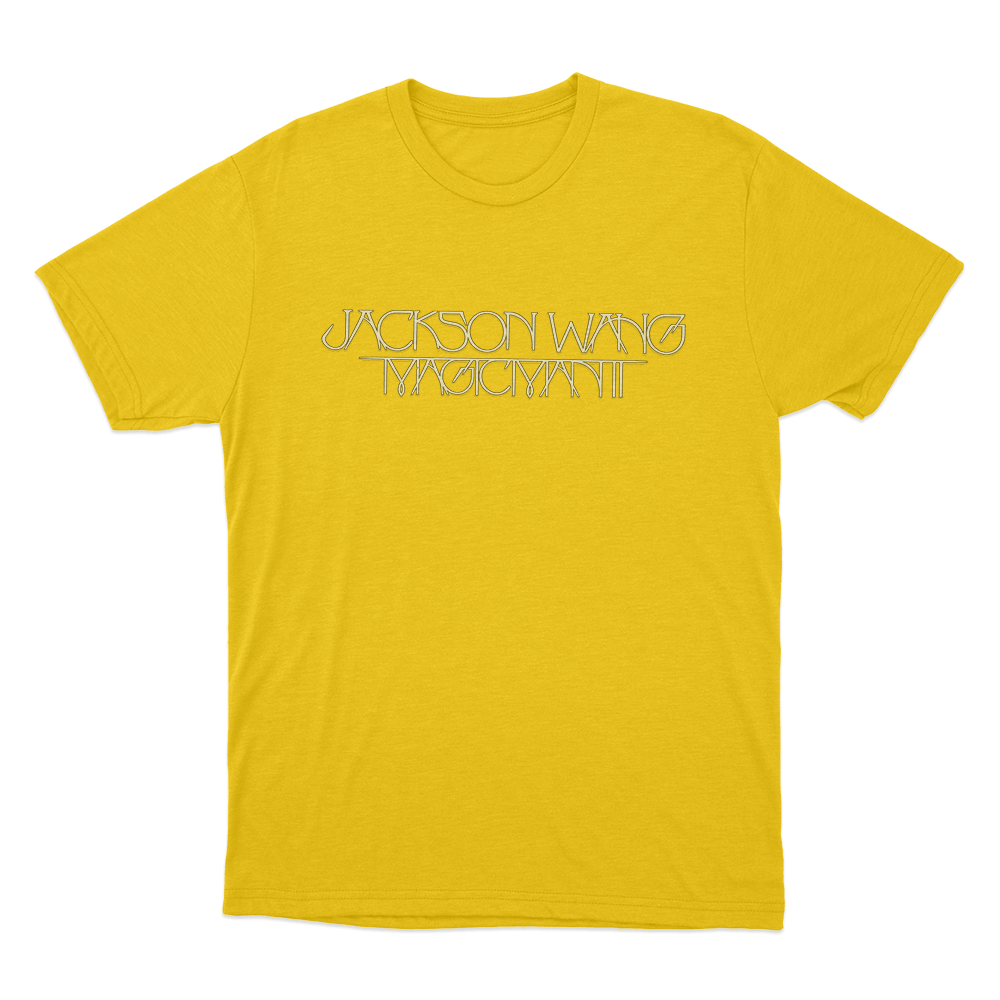 Jackson Wang MAGICMAN Unisex T Shirt Yellow Jackson Wang MAGICMAN Unisex T Shirt Yellow