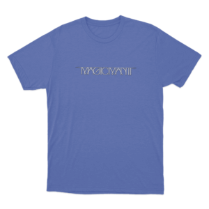MAGICMAN II Logo Unisex T Shirt Blue