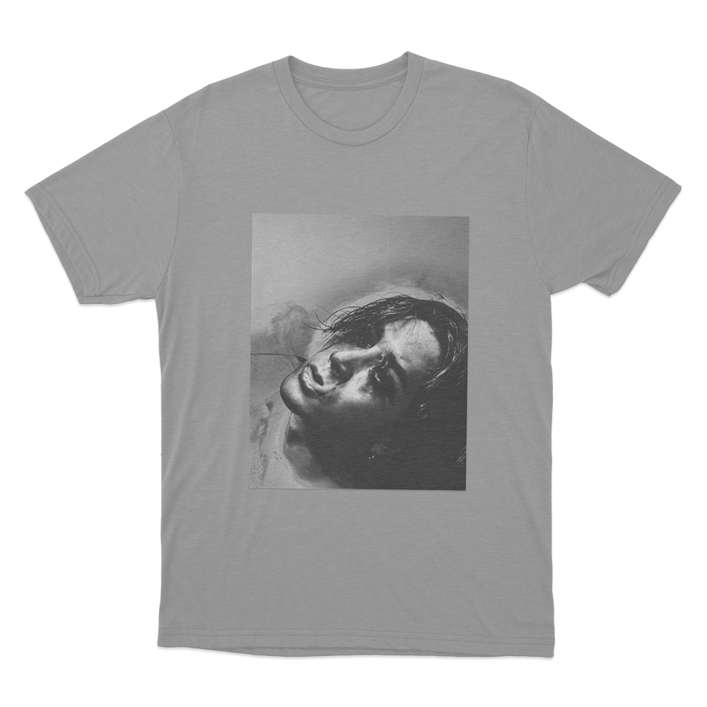 Moody Close-Up Art Unisex T Shirt Grey Moody Close Up Art Unisex T Shirt Grey