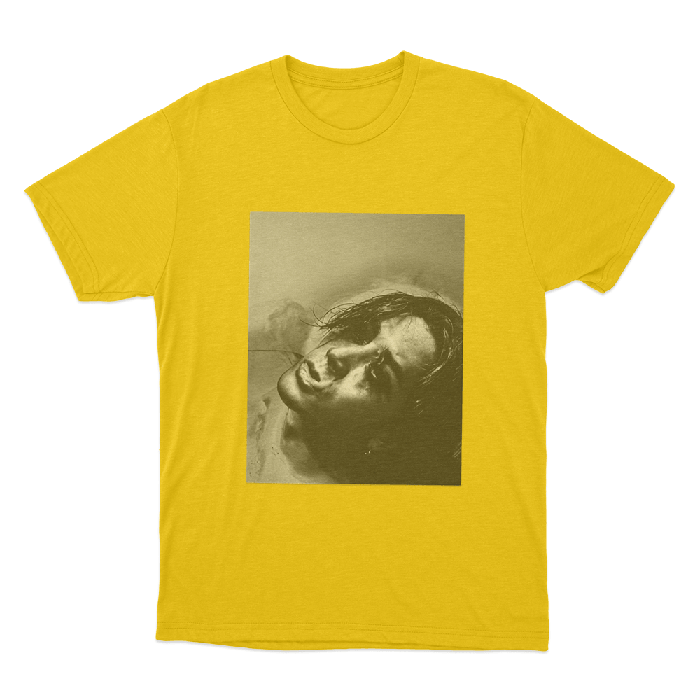 Moody Close-Up Art Unisex T Shirt Yellow Moody Close Up Art Unisex T Shirt Yellow